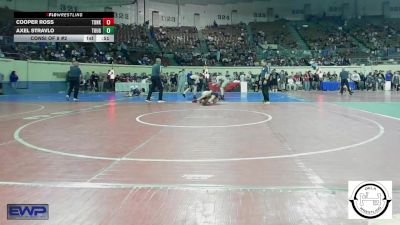 72 lbs Consi Of 8 #2 - Cooper Ross, Tonkawa vs Axel Stravlo, Tough N Technical Wrestling Club