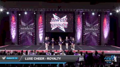 Luxe Cheer - Royalty [2022 L2.1 Youth - PREP Day 1] 2022 JAMfest Cheer Super Nationals