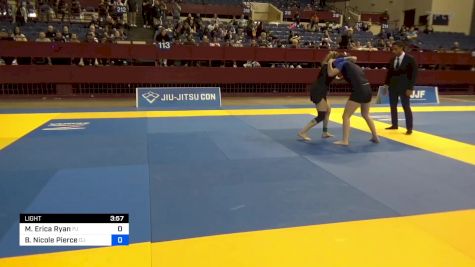 Megan Erica Ryan vs Brooke Nicole Pierce 2024 Pan IBJJF Jiu-Jitsu No-Gi Championship