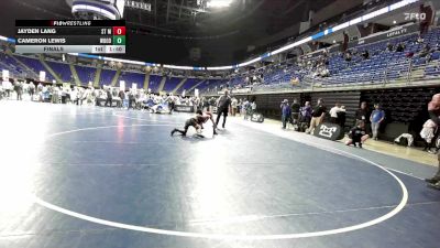 125 lbs Final - Jayden Lang, St Marys vs Cameron Lewis, Woodland Hills