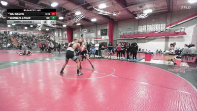 144 lbs Cons. Round 1 - Michael Leslie, Buena vs Kai Sachs, Glendora