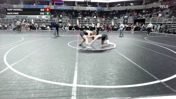 135 lbs 3rd Place - Tuff Howell, Madill Takedown Club vs Jack Pike, Cywc