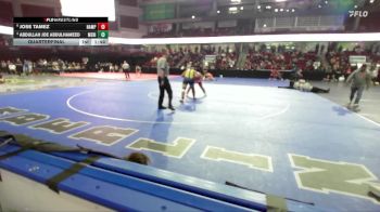 215 lbs Quarterfinal - Abdullah Joe Abdulhameed, Meridian vs Jose Tamez, Nampa
