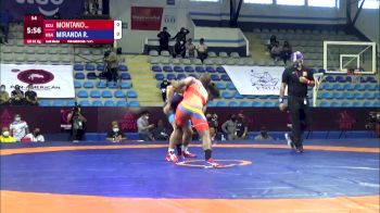 63 kg Final - Andres Roberto Montano Arroyoecu, Ecuador vs Randon Drew Miranda, United States