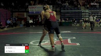 285 lbs Quarterfinal - Ben Goldin, Pennsylvania vs Nathan Taylor, Lehigh