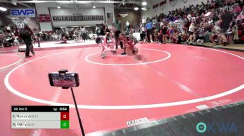 54 lbs Rr Rnd 3 - Faith Romans, Best Trained Wrestling vs Nevalee Petty, Skiatook Youth Wrestling