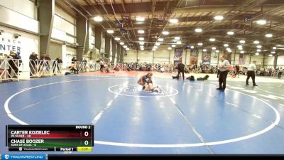 120 lbs Rd# 5- 3:45pm Friday Final Pool - Chase Boozer, Sons Of Atlas vs Carter Kozielec, PA Silver