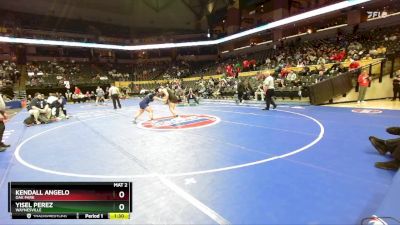 190 Class 2 lbs Quarterfinal - Kendall Angelo, Oak Park vs Yisel Perez, Waynesville