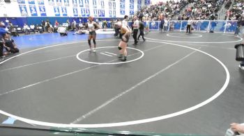 140 lbs Champ. Round 2 - Katherine Myers, Charter Oak vs Bella Lyrse, Cypress