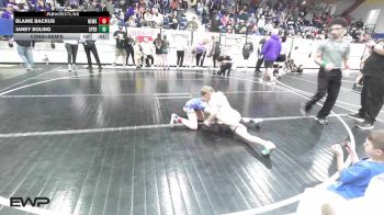 67 lbs Consolation - Blaine Backus, Newkirk Takedown Club vs Janey Boling, Sperry Wrestling Club