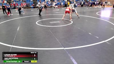 157 lbs Round 4 - Logan Glynn, Millard South vs Sam Nachtigal, Kearney