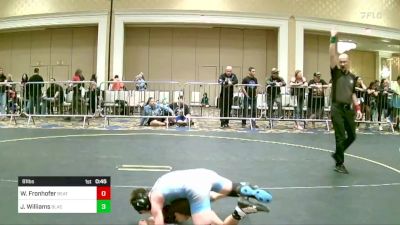 81 lbs Consolation - Wolfgang Fronhofer, Beat The Streets LA vs Jordan Williams, Black Fox Wr Ac