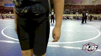 100 lbs Round Of 16 - Maverick Maltos, Panhandle RTC vs Zadayah Adams, Lone Grove Takedown Club