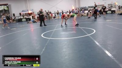 110 lbs Semifinal - Cameron Young, Alber Athletics WC vs Marcus Malone, Red Cobra Academy