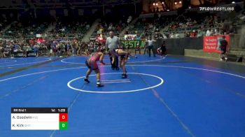 123 lbs Prelims - AshLynn Goodwin, Maize WC vs Khaleah Kirk, Standfast