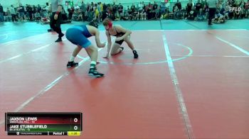 130 lbs Round 1 (10 Team) - Jaxson Lewis, Wrestling Mill vs Jake Stubblefield, 84 Athletes