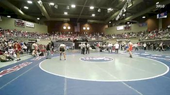 3A 175 lbs Champ. Round 1 - Ashton Knaphus, Richfield vs Isaac Brink, Union