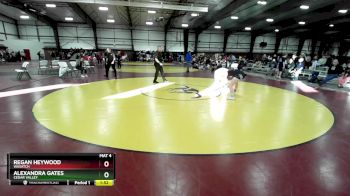 135 lbs Cons. Semi - Regan Heywood, Wasatch vs Alexandra Gates, Cedar Valley