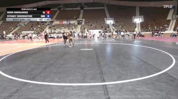 124 lbs Cons. Semi - Sydney Bridenstine, Unattached Lindsey Wilson vs Eden Hernandez, Unattached