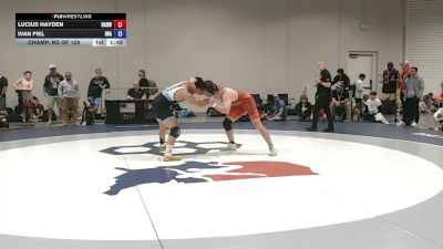 80 kg Champ. Rd Of 128 - Lucius Hayden, Bay Area Dragons Wrestling Center vs Ivan Fiel, Impact Wrestling Academy