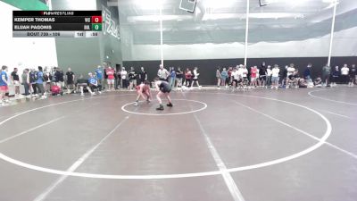 106 lbs Cons. Round 6 - Elijah Pagonis, BullTrained vs Kemper Thomas, Victory
