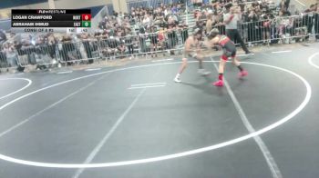82 lbs Consi Of 8 #2 - Logan Crawford, Northwest Elite vs Abraham Ihmud, Eastvale Elite WC