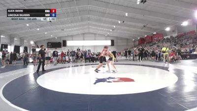 155 lbs Cons. Quarters - Alex Davis, Michigan Matcats vs Lincoln Silvers, Ragnarok
