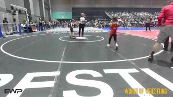 61 lbs Round Of 32 - Kaleb Olsen, Fitness Fight Factory Wrestling Club vs Huxley Howard, Kuna Klub