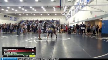 111 lbs Quarterfinal - Ana Rodriguez, Raiders vs Rachel Sierra, Canyon Springs Youth Wrestling