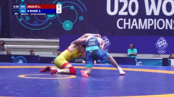 79 kg 1/8 Final - Leandro Jordan ARAUJO, Brazil vs Zackary D Ryder, United States