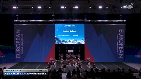 ASV KÃ¶ln e.V. - Junior Rebels [2026 IASF L4 - U18 Day 2] 2026 The European Summit