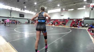 135 lbs Round 2 (12 Team) - Avelyn Hunter, MoWest Fire Dragons vs Kaison Miller, WTC
