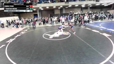 110 lbs Cons. Round 2 - Taniyah Moss, Unattached vs Emma Ford, Unattached