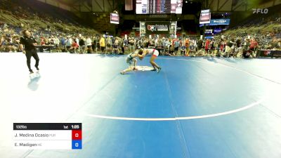 132 lbs Cons 64 #1 - Josuel S. Medina Ocasio, PUR vs Evan Madigan, ME