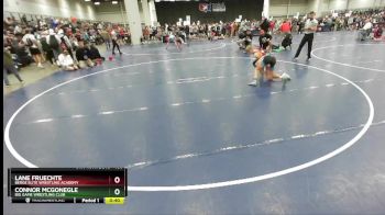 106 lbs Cons. Round 2 - Lane Fruechte, Berge Elite Wrestling Academy vs Connor McGonegle, Big Game Wrestling Club