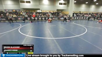 152 lbs Cons. Round 4 - Kendrick Hodge, FL vs Braden Blackorby, IA