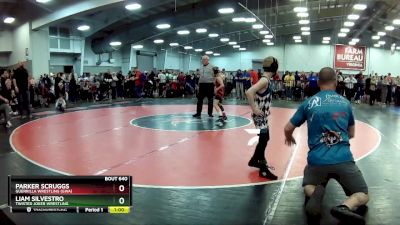 53 lbs Quarterfinal - Liam Silvestro, Twisted Joker Wrestling vs Parker Scruggs, Guerrilla Wrestling (GWA)