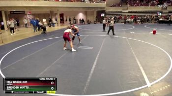 215 Championship Bracket Cons. Round 3 - Brenden Watts, Simley vs Max Berglund, Anoka