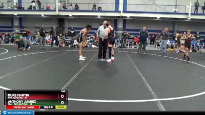 160 lbs Round 6 (8 Team) - Samuel Almedina, Mat Assassins vs Jaxson Simmons, Team Germantown