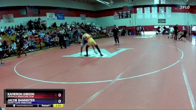 144 lbs 3rd Place Match - Kameron Gibson, Valhalla Wrestling Club vs Jacob Bannister, Legacy Elite Wrestling