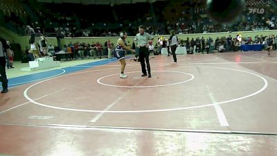 161 lbs 5th Place - Avery Arnett, Del City Little League vs Emma Resendiz, El Reno