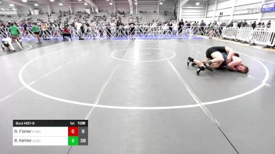 285 lbs Round Of 16 - Ryan Fisher, Shore Thing Surf vs Brock Kehler, Quest School Of Wrestling Gold
