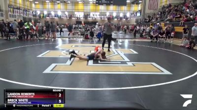 71 lbs Round 1 - Landon Roberts, Big Game Wrestling Club vs Breck White, Immortal Athletics WC