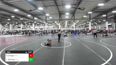 43 lbs Consi Of 4 - Niko Ortega, Desert Dogs WC vs Leo Sanchez, Tucson Cyclones