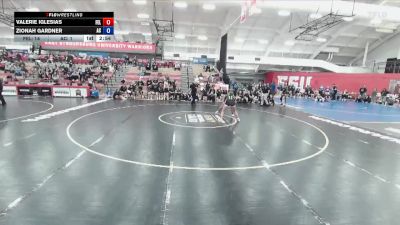 145 lbs Round 4 (12 Team) - Zionah Gardner, Adrian College vs Valerie Iglesias, Felician