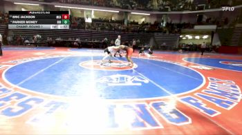 126-1A Champ. Round 1 - Eric Jackson, McIntosh County Academy vs Parker Money, Berrien County