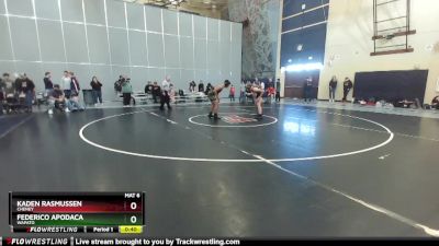 157 lbs Cons. Semi - Kaden Rasmussen, Cheney vs Federico Apodaca, Wapato