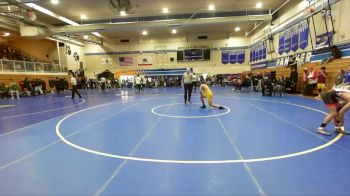 126 lbs Champ. Round 2 - Evin Griggs, Hayward vs Anthony Fernandez, Vallejo