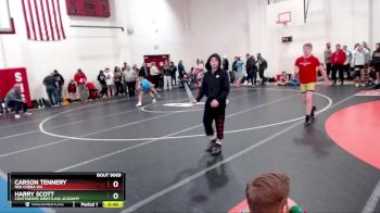 97 lbs Quarterfinal - Harry Scott, Contenders Wrestling Acadamy vs Carson Tennery, Red Cobra WA