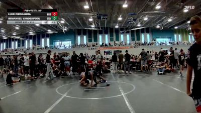110 lbs Semifinal - Luke Piedrahita, Kongkrete vs Immanuel Vanderpool, Unattached